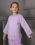 KIDS BAJU KURUNG KEDAH MADELYN (LILAC)